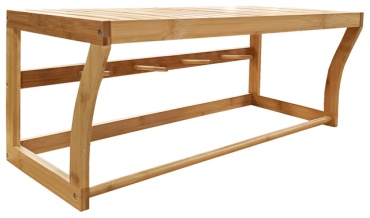 Полка ZETA KJB4451, 58х30x25 см, светло-коричневый