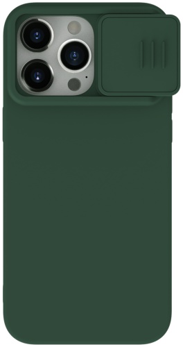 Чехол Nillkin для Apple iPhone 15 Pro Max темно-зеленый