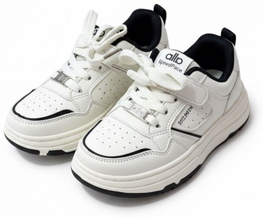 Кроссовки Kids shoes бежевый, черный