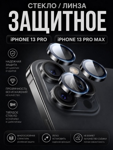 Стекло JETI & SY для Apple iPhone 13 Pro Max черный