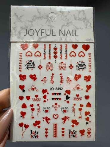 Joyful nail наклейки Наклейки для ногтей 1 шт