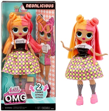 Кукла коллекционная L.O.L. Surprise! O.M.G. Neonlicious 25 см