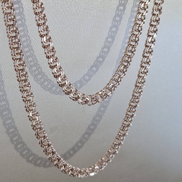 Gaukhar Jewelry SV035-CH длина 70 см, вес 7.61 г золото, плетение бисмарк