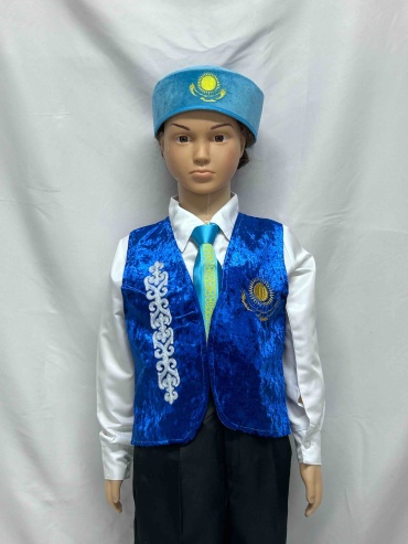 Национальный костюм синий