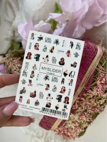 Myslider слайдеры Девушки Мода Fashion 172 1 шт