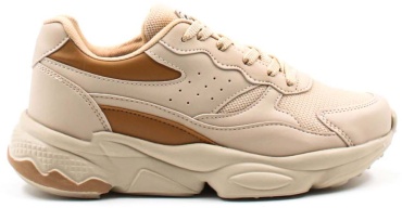 Кроссовки FastStep Кроссовки из экокожи бежевый