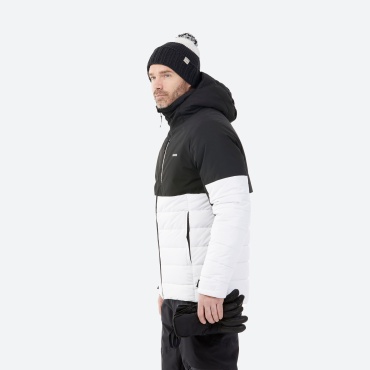 Зимняя куртка Decathlon черный, белый