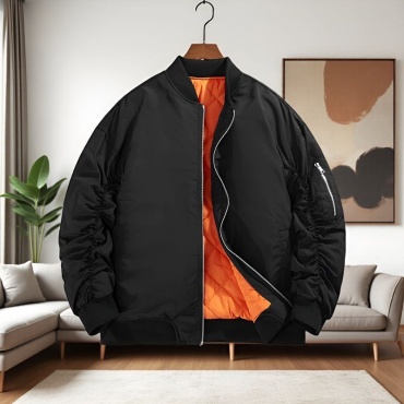 Бомбер TR trendy черный