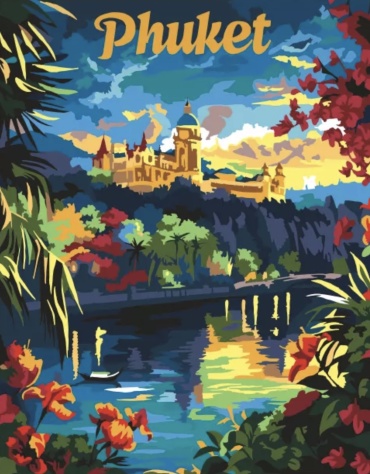 Картина по номерам Paint Phuket холст на подрамнике 50x40 см