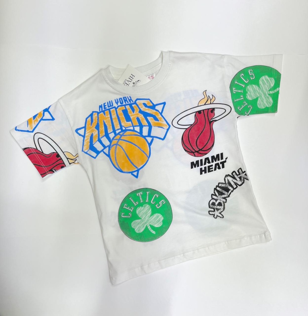 Футболка NBA Hive kids белый
