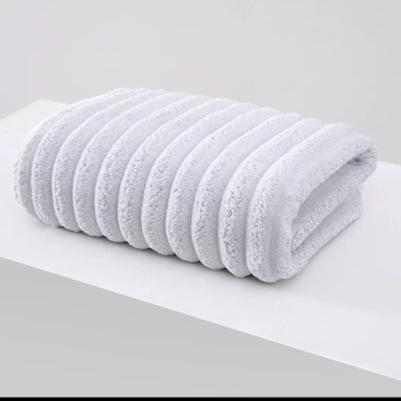 Полотенце Zhako 140x70 см, коралловый флис, 1 шт,