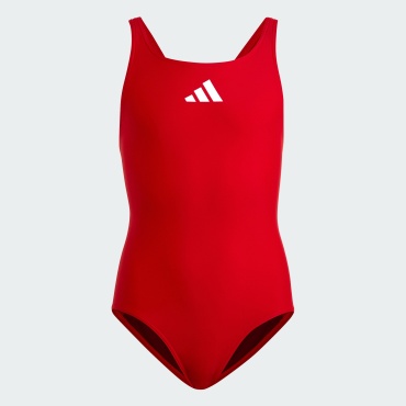 Слитный купальник adidas красный