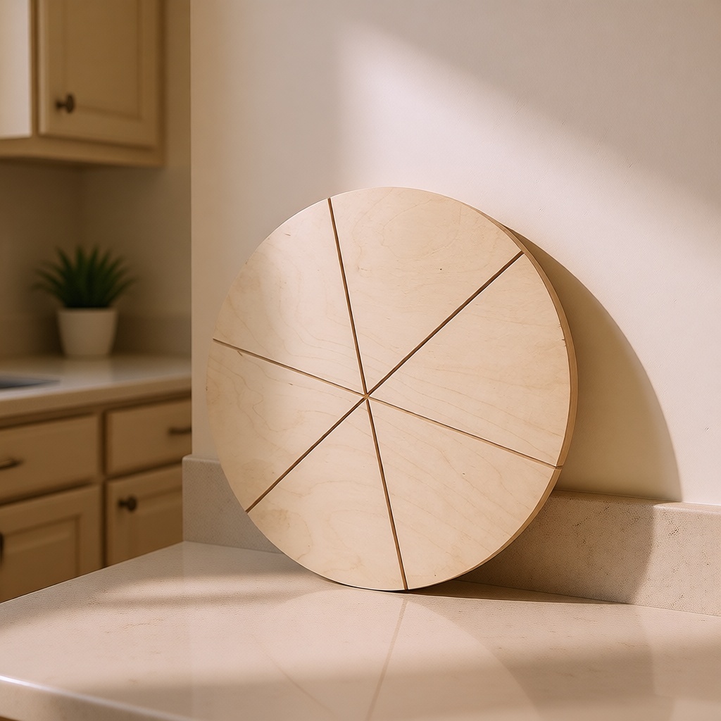 Mix Shop разделочная доска Базовая коллекция для пиццы Pizza Board 1 шт, дерево