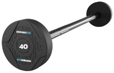 Штанга неразборная HAMMERGYM OK3015-40 110 см