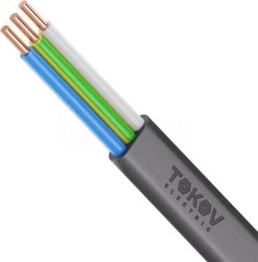 TOKOV ELECTRIC кабель ВВГ-Пнг(А)-LS 3x2.5, 30 м