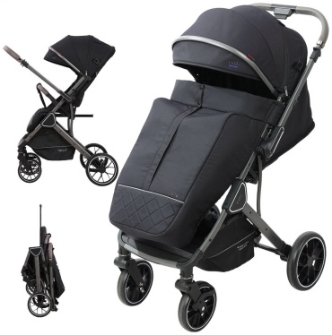 Коляска прогулочная Kidilo Kidilo K10F, черный