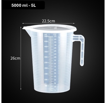 A STEEL мерный стакан МС-5000, ПВХ