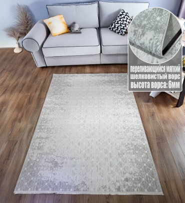 Ковер Bal Tekstil 200x500 см, короткий ворс, Казахстан