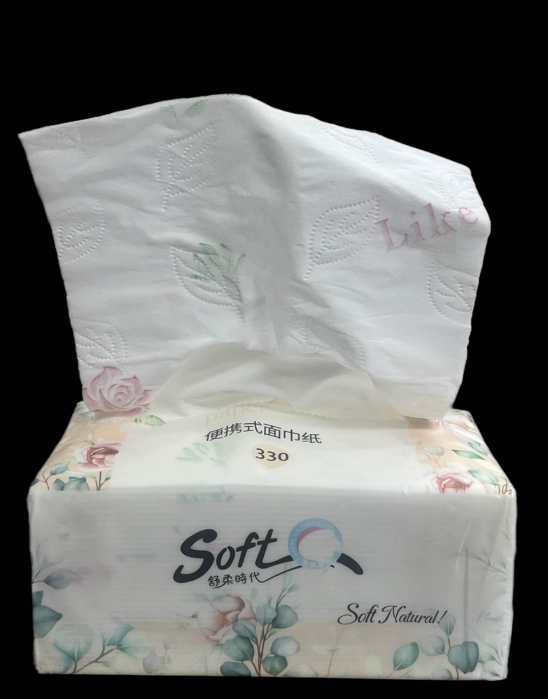 Бумажные салфетки Soft Natural 330 шт