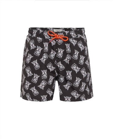 Повседневные шорты Quiksilver черный