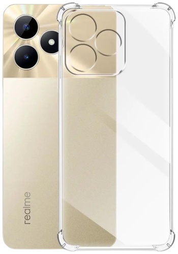 Чехол S&M для Realme C53, C51 прозрачный