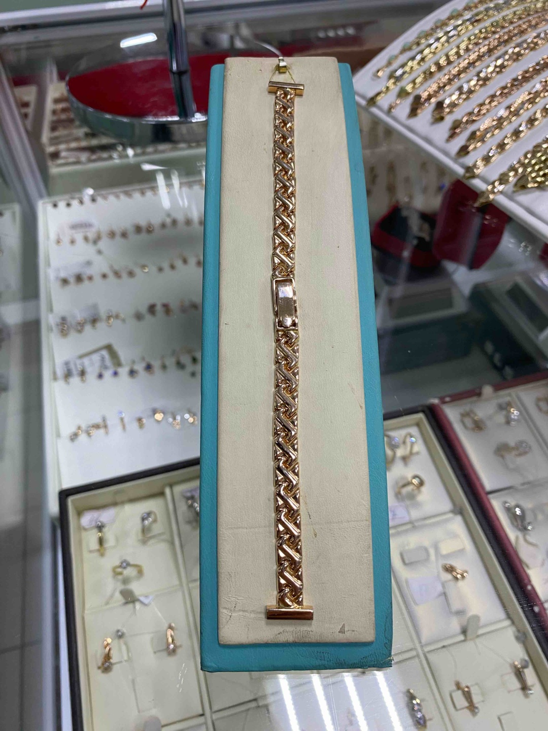 Ремешок Platinor 680 золото 16.5 x 12 мм