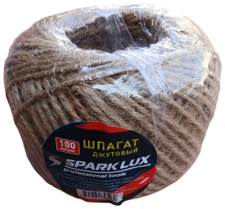 Шпагат Spark Lux Шпагат джутовый Spark lux 100 м, джут