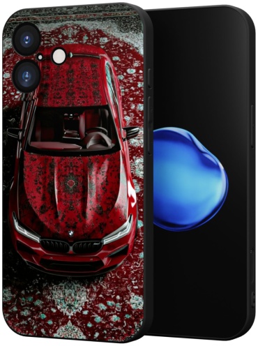 Чехол Mcover для Apple iPhone 16 рисунок