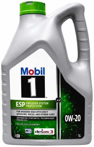 Синтетическое MOBIL ESP 0W-20 5 л