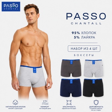 Боксеры Passo chantal мультиколор