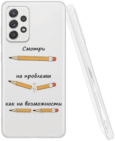 Чехол Mcover для Samsung Galaxy A52 рисунок