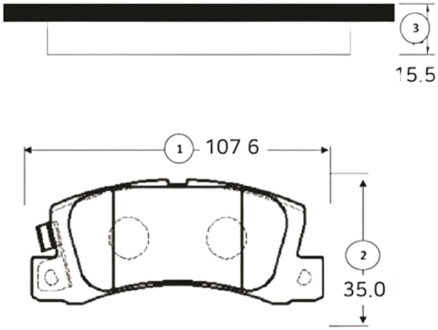 Колодки CTR GK1094