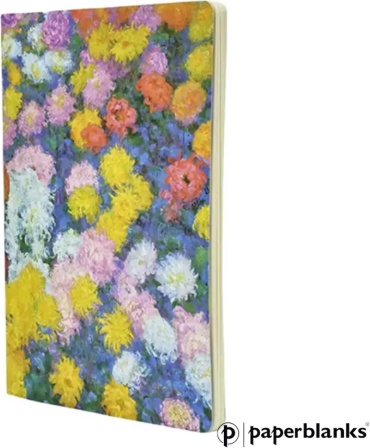 Общая тетрадь Paperblanks Monet’s Chrysanthemums, 80 л, А5, в точку, мягкая обложка, 1 шт