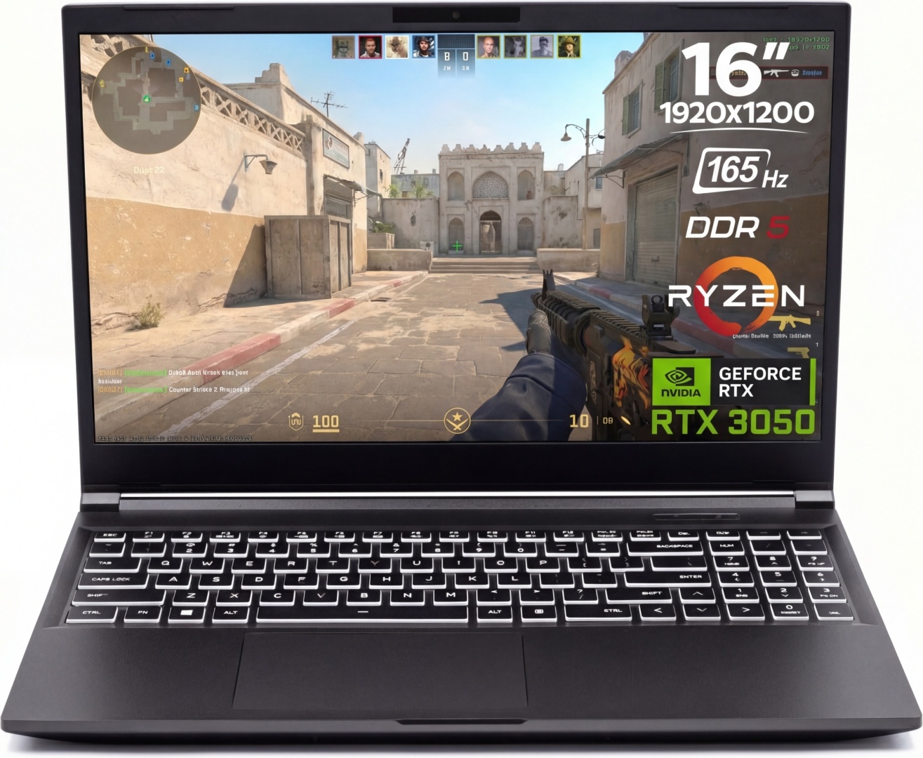 Ноутбук FIREBAT T6A 16" / 16 Гб / SSD 512 Гб / Win 11 / 5R6616F8