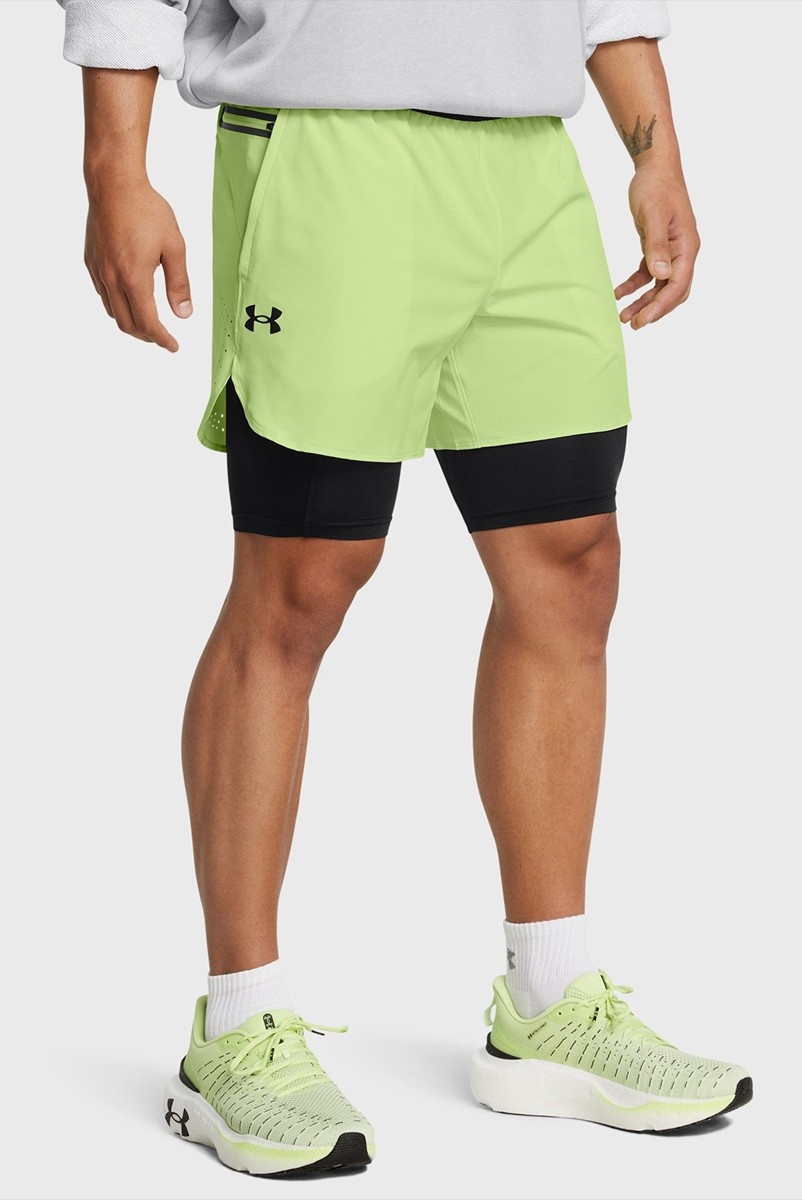 Повседневные шорты Under Armour зеленый