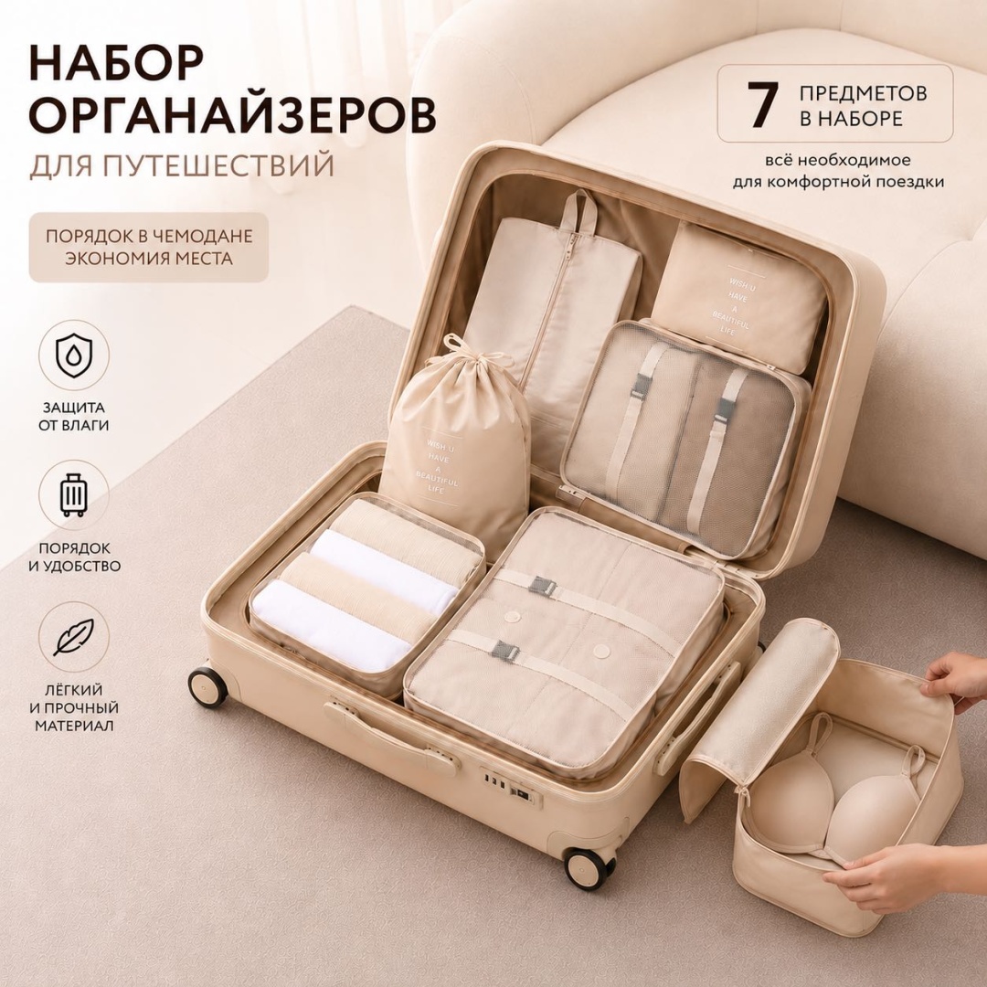 Органайзер для багажа 7 шт