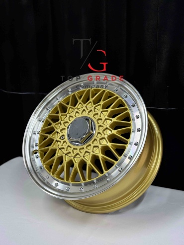 Top Grade Diski0029 5.5x14/4x100/114.3 D73.1 ET22 4 диска серебристый, золотистый, желтый