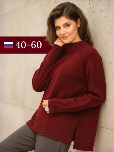 Джемпер красный