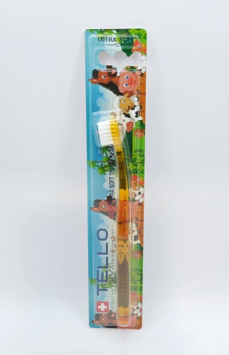 TELLO 4480 Ultra Soft зубная щетка ультрамягкая 1 шт