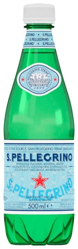 San Pellegrino минеральная газированная 0.5 л