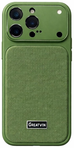 Чехол ACD для Apple iPhone 17 Pro Max зеленый