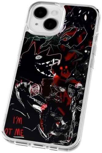 Чехол Mcover для Apple iPhone 15 рисунок