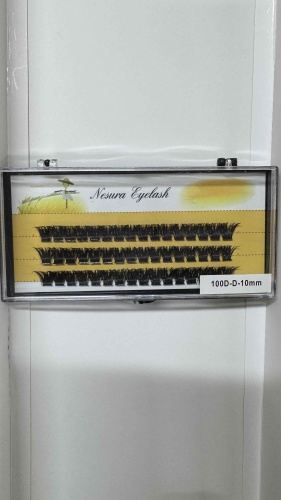 NESURA единичные 100D D 0.05 мм черный 10 мм