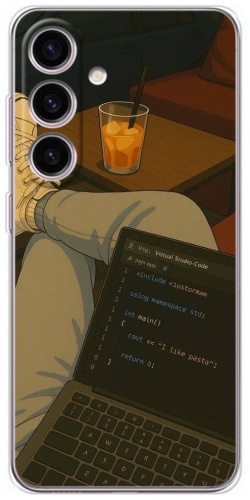 Чехол BAIKO для Samsung Galaxy S25 FE рисунок