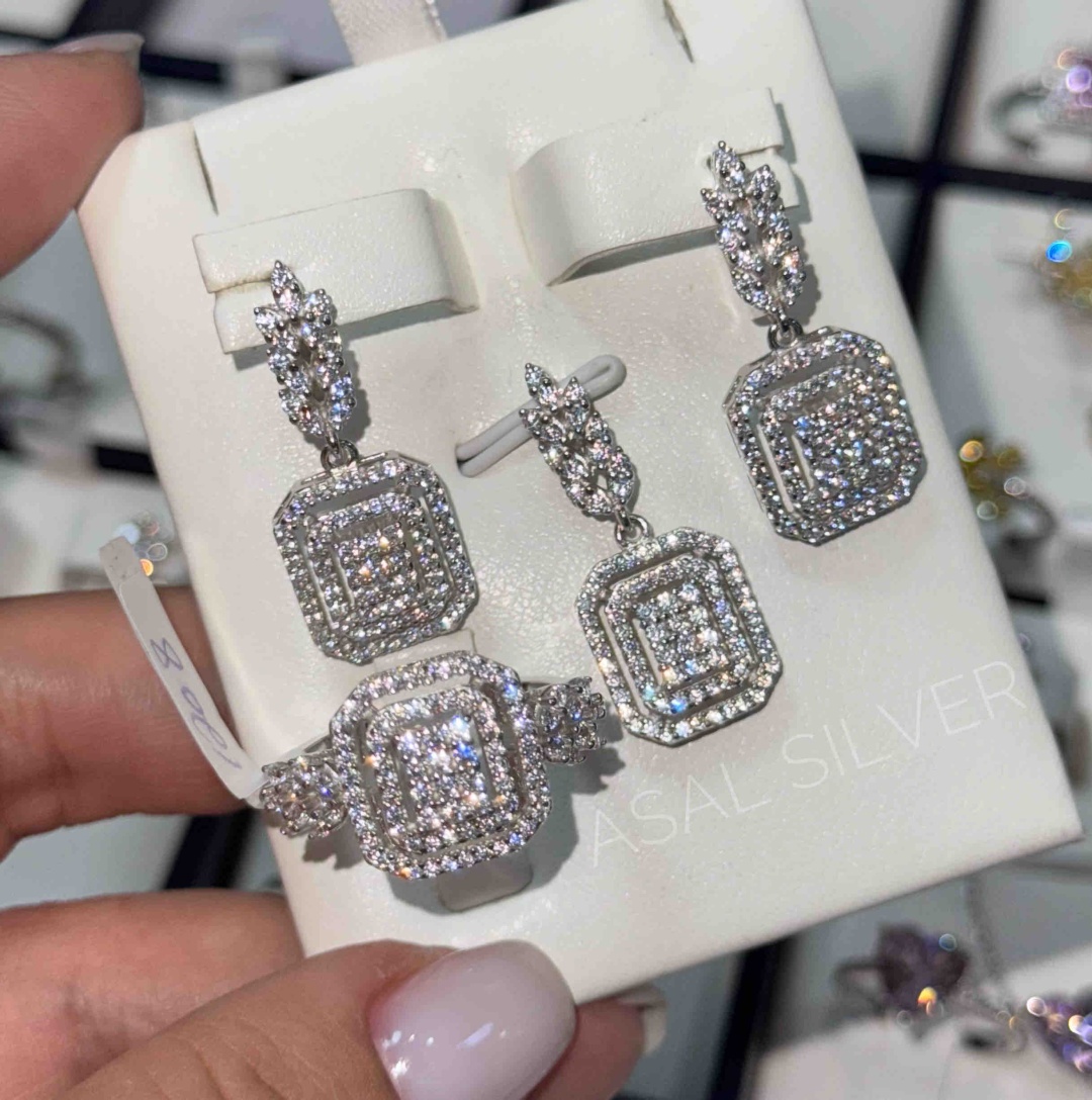 ASAL SILVER As83005 вес 15 г серебро, фианит