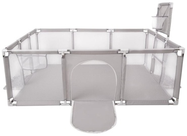 Игровой манеж 175x115x60 см, серый
