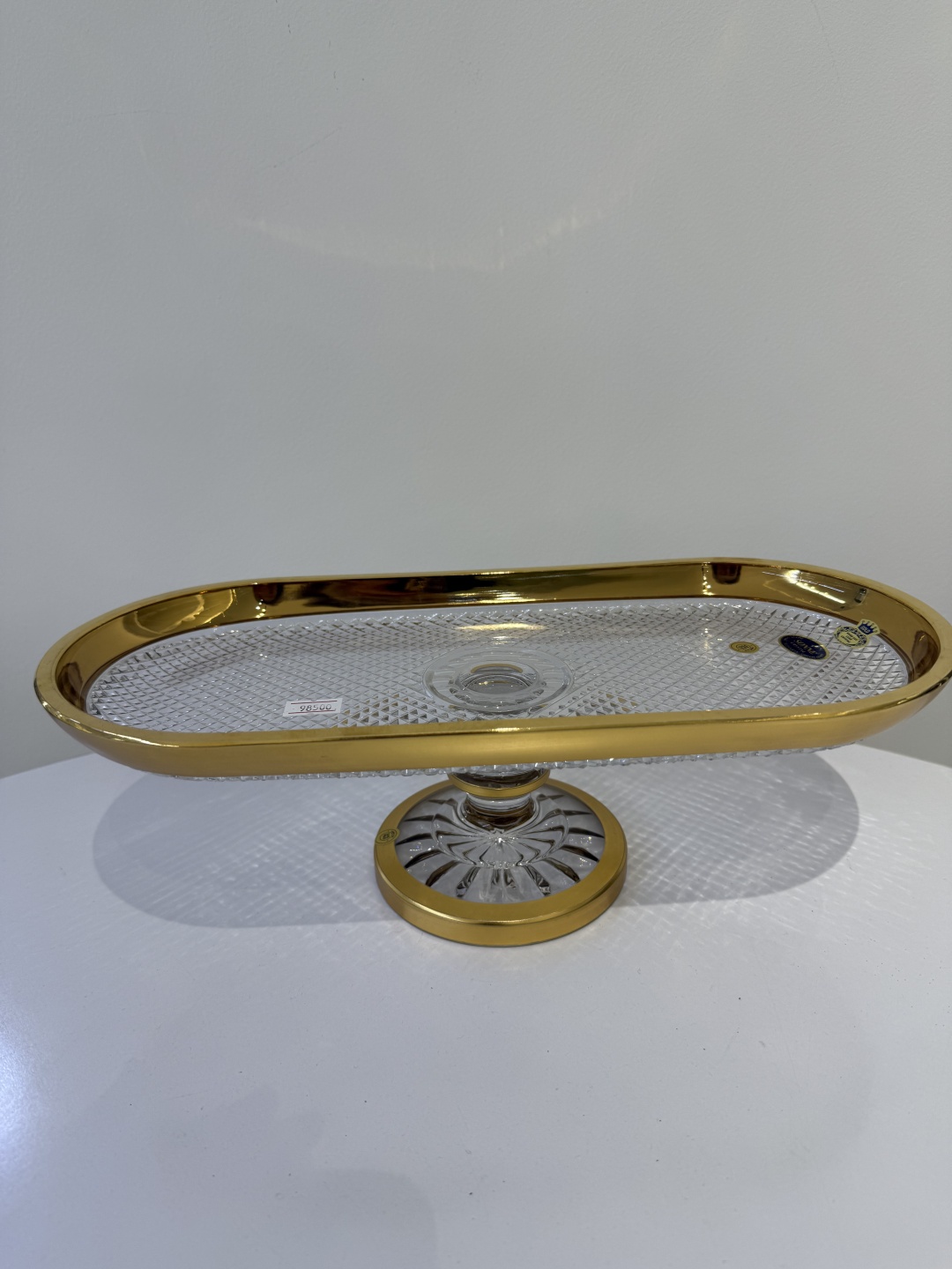Блюдо SONNE Crystal 36х16 см, хрусталь, 1 шт