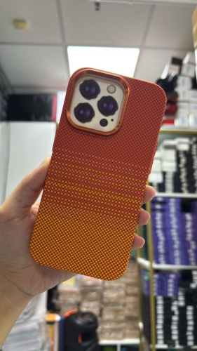 Чехол LUXO Life для Apple iPhone 14 Pro оранжевый