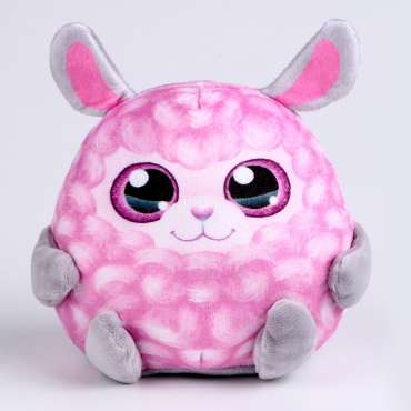 Мягкая игрушка Milo toys Бараш, высота 15 см, розовый