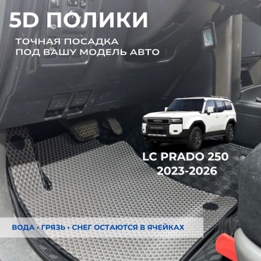 30458028 Toyota Land Cruiser Prado 2023-2026 серый, черный